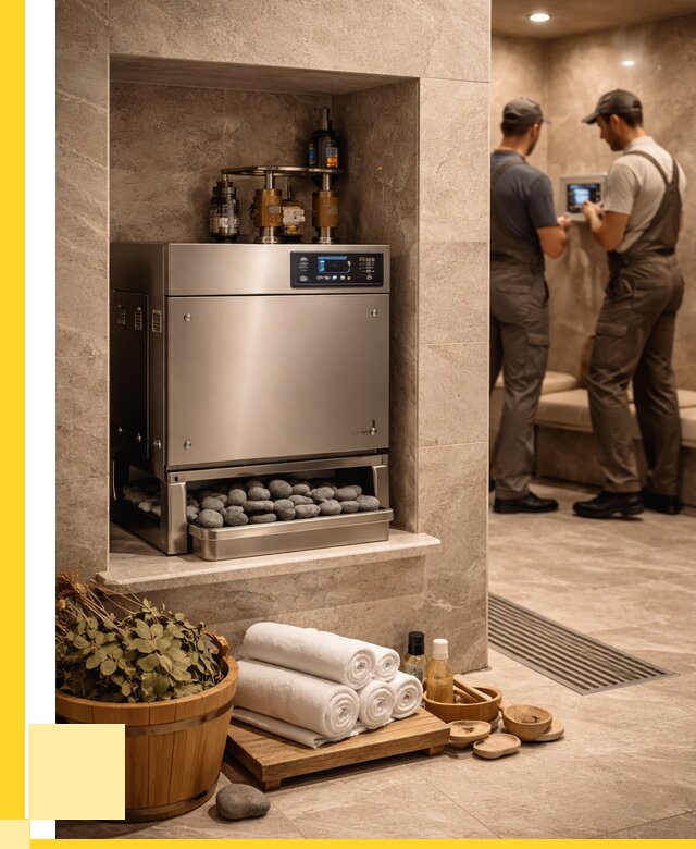 Парогенераторы для хамама в Костомукше от 76515 р. | ЭриданКтм