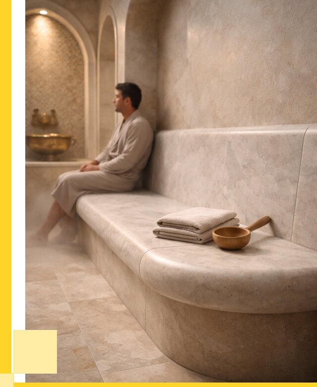 Сиденья для хамама в Костомукше под ключ от 12242 р. | ЭриданКтм