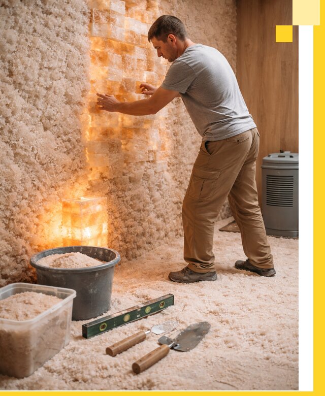 Проектирование и монтаж соляных комнат в Костомукше под ключ