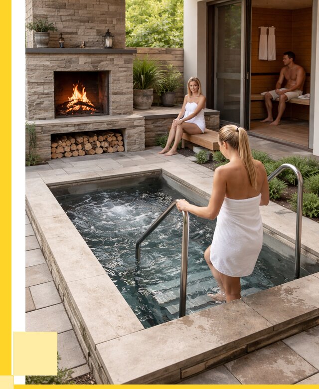 Холодные купели под ключ в Костомукше от 45909 р. | ЭриданКтм