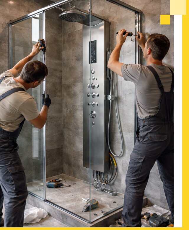 Проектирование и установка Душа впечатлений в Костомукше